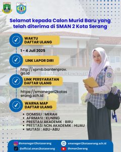 Read more about the article ALUR  DAFTAR ULANG SPMB 2025